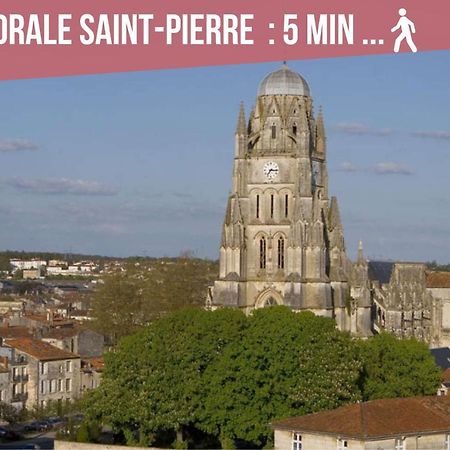 Ღ Le Saintois • Au Coeur De Ville, Spacieux & Wifi Saintes Luaran gambar